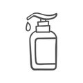 Sanitation accessories Icon - help during Coronavirus or COVID19