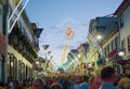 Sanjoaninas festivities, Angra do Heroismo, Terceira island, Azores Royalty Free Stock Photo