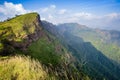 Top of Mountain on Rainforest in Thailand