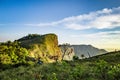 Top of Mountain on Rainforest in Thailand