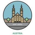Sankt Andrae. Cities and towns in Austria