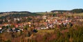 Sankt Andreasberg in the Harz mountains, Lower Saxony, Germany. Royalty Free Stock Photo