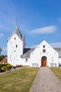 Sankt Clemens Church located in the island of Romo