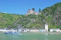 Sankt Goarshausen,Rhine River,Germany