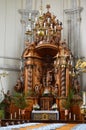 Sankt Maria in der Kupfergasse, barocke Kirche der Schwarzen Mutter Gottes