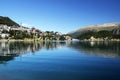 Sankt moritz lake Royalty Free Stock Photo
