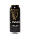 Guinness draught can on white background