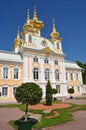 Sankt Petersburg sightseeing: Peterhof palace Royalty Free Stock Photo