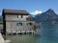 Sankt Wolfgang am Wolfgangsee, Austria near Wolfgangsee, Austria travel Royalty Free Stock Photo