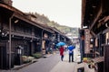 Sanmachi Suji old Edo district of Takayama with local shop nice