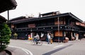 Sanmachi Suji old Edo district of Takayama with local shop nice