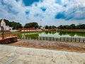 Sannihit Sarovar in Kurukshetra, India Royalty Free Stock Photo