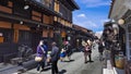 Sannomachi Street Takayama Royalty Free Stock Photo