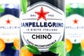 Sanpellegrino Italian sparkling Chinotto Juice can Royalty Free Stock Photo