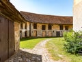 Sanpetru fortified church walls interior