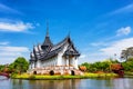 Sanphet Prasat Palace, Ancient City, Bangkok Royalty Free Stock Photo