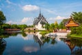 Sanphet Prasat Palace, Ancient City, Bangkok Royalty Free Stock Photo