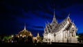 Sanphet Prasat Palace, Ancient City, Bangkok, Thailand Royalty Free Stock Photo