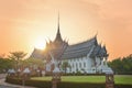 Sanphet Prasat Palace, Ancient City, Bangkok, Thailand Royalty Free Stock Photo