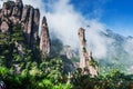 Sanqing mountain in China Royalty Free Stock Photo