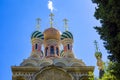 Sanremo, Italy. Orthodox russian church of Christ the Savior