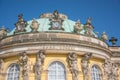 Sans Souci Palace, Potsdam. Royalty Free Stock Photo