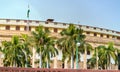 The Sansad Bhawan, the Parliament of India, located in New Delhi