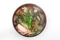 Sansai udon noodles