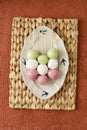 Sanshoku Dango Japanese Mochi (Three Colored Dumplings), Cherry Blossom Hanami Dango