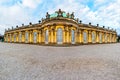 Sanssouci Palace, summer palace of Frederick the Great in Potsdam, Germany