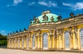 Sanssouci, the summer palace of Frederick the Great, King of Prussia, in Potsdam, Germany