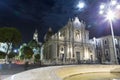 Elephant square and Saint Agata Cathedral Royalty Free Stock Photo