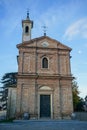 Church of Sant`Agostino in Monforte d`Alba, Piedmont - Italy