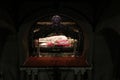 Sant'ambrogio church milan,milano the relics of the saints