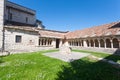 Sant Ambrogio di Valpolicella medieval church cloister, Italy