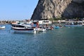 Sant`Angelo d`Ischia - Scorcio del porto dal bar all`aperto