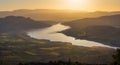 Sant Antoni Reservoir at sunset, Pobla de Segur