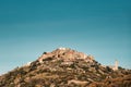 Sant Antonino village in the Balagne region of Corsica Royalty Free Stock Photo