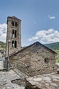 Sant Climent church at Pal, Andorra Royalty Free Stock Photo