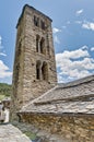 Sant Climent church at Pal, Andorra Royalty Free Stock Photo