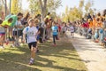 SANT CUGAT DEL VALLES, SPAIN - NOVEMBER 08: Traditional cross for children, which took place in Sant Cugat del Valles, Spain on N