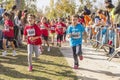 SANT CUGAT DEL VALLES, SPAIN - NOVEMBER 08: Traditional cross for children, which took place in Sant Cugat del Valles, Spain on N