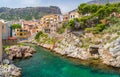 Scenic view in Sant Elia, near Santa Flavia, province of Palermo. Sicily.