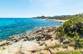 Sant`Elmo beach on a sunny day