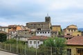 Historic center of Sant Esteve d`en Bas located in the Garrotxa region, Gerona province, Catalonia, Spain