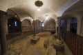 Sant Eustorgio, Paleochristian church in Milan, Italy. Crypt Royalty Free Stock Photo