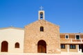 Sant Ferran church and belfry in Formentera