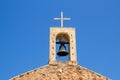 Sant Ferran stone belfry in Formentera island