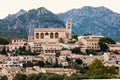 Sant Llorenc church, Selva village, Mallorca Royalty Free Stock Photo