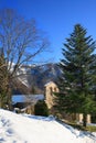 Sant MarÃÂ§al chapel (Montseny, Catalonia, Spain)